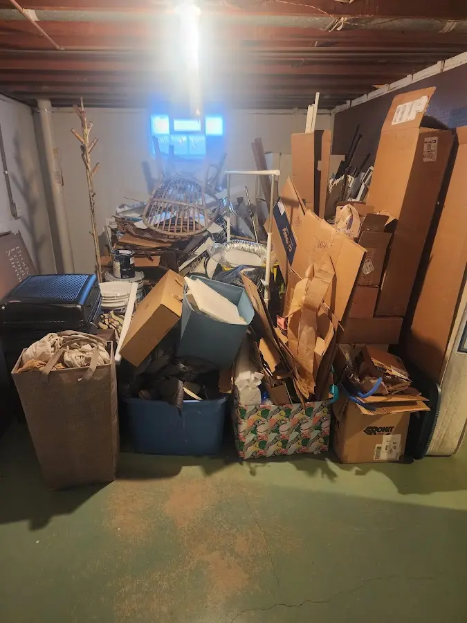 Roll-off dumpster container at job site for Construction Dumpster Rental in Tara Hills